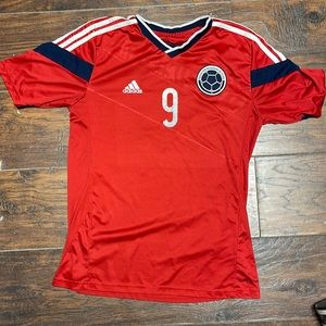 Colombia National adidas team soccer jersey radamel falcao 9